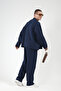 Trend Biz Oversize Fit Muslin Men's Top and Bottom Set - 6