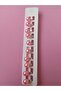 Pearl Model Pearlescent Candy Pink Color 10-Piece Charm, Hair Earring - 3