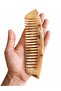 Domestic Production Ram Horn Bone Comb Kt-165 Handmade Natural Hair Comb 14–17 cm - 5