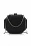 Elegant Textured Evening Dress Bag with Stylish Design and Metal Detailing for Special Occasions, Hand and Shoulder Use - 6