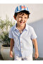 Striped Boy's Shorts Suit