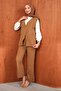 Camel Shirt, Vest and Trousers 3-Piece Combination Set
