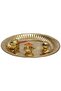 Silver Line Pooja Plate Brass 3in1 9inch - 4
