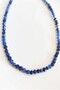 Certified 5 mm Sodalite Natural Stone Necklace - 2