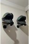 Helmet Hanging Apparatus Helmet Holder Wall Mounted All Metal Product Compatible with All Helmet Sizes Color: Purple - 4
