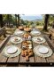 Picnic Supla American Service Set 6 Pieces 40X40 cm - 2