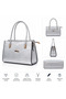 Women's / Mother's / Textured / Hand and Shoulder Bag / Stylish Daily Bag / Imported Leather / Long Strap - 2