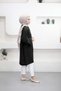 6346 - Comfortable Zippered Pocket Long Tunic with Cuff Detail - 3