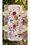 مفرش طاولة مزخرف بالزهور 40x130 - 4