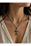 Men's Necklace with Airplane Figure, Metal Chain, Stylish Design, Gift Accessory - 2