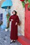 Kraşlı Belted Sandy Dress