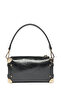 Accessory Detailed Shoulder and Hand Bag Black Bag 0058 - 6