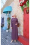Kraşlı Belted Sandy Dress