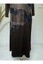 Women's New Season Kupra Fabric Crystal Dress - 5
