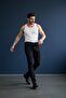 Men's Regular Fit Lycra Denim Trousers Comfortable Flexible Daily Stylish 5 Pockets - 3