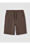 Elastic Waist Boys' Pique Shorts (S6)