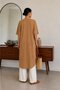 Women's V-Neck Short Sleeve Sporty Stylish Front Buttoned Spring Thin Cardigan Jacket - 2