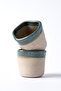 Must Black and White Stoneware Handmade Mug Set of 2 8635 - 3