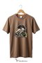 Unisex Hunter Dog and Duck Printed Duck Hunting Nature and Wildlife Outdoor 100% Cotton Basic T-Shirt