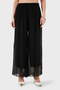 Silk Blend Relaxed Fit Flowy Wide Leg Trousers Pants 690O15 - 2