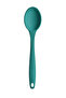 5-Piece Silicone Kitchen Spoon Set – Heat-Resistant Non-Stick Serving and Mixing Spoon Set (Anthracite, Red, Yellow, Green, Blue) - 5