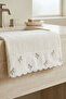 Serena Bow Embroidered Face Towel (50 X 90 cm) - 3
