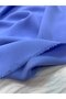 Blue Crepe Fabric Draped - 2