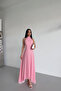 Halter Neck Dotted Dress - 4