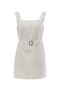 Rochie de damă crem cu curea - 5
