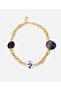 Combined Stone Chain Necklace