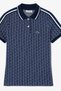 Slim Fit Polo T-Shirt Women's Polo Collar T-Shirt Navy Blue - 4