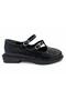 Women's Double Strap Mary Jane Model Loafer Shoes