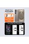 Magnetic Case For Samsung Galaxy S25 Ultra, Compatible with MagSafe Classic Hybrid Phone Case - Clear - 2