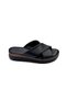 Genuine Leather Women's Orthopedic Slippers Hand-Stitched Inside Puff Soft Women's Slippers Orthopedic Women's Slippers - 2