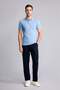 Cotton Slim Fit Polo Collar Pique Short Sleeve Polo T-Shirt T5259Az26Sm - 2