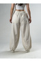 Beige Women's Oversize Pants Coc3174 - 4