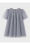 İsi̇z Baby Girl Stylish Tulle Dress - 2