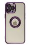 Ilkeshop New iPhone 12 Pro Case Slot Silicone (173340) - Purple