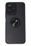 Ilkeshop New Redmi Note 12 4g Case Montreal Ringed Silicone Cover (180056) - Black