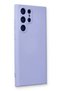 Ilkeshop New Galaxy S23 Ultra Case Nano Inside Velvet Silicone (184226) - Lilac - 2