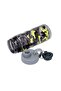 750ML Water Bottle Military colour Multicolour Grey/Black/Yellow - 2