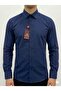 Premium 5-Color Cotton Satin Lycra Slim Fit Men's Shirt - Timeless Style and Comfort - 5