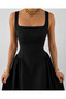 Vesper Square Neck Maxi Evening Dress - 5