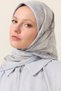 Flora Cotton Viscose Scarf - Blue - 2