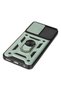 Ilkeshop New Galaxy A04S Case Pars Silicone with Lens Ring (101208) - Green - 4