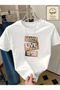 "learn from yesterday, live today, hope for tomorrow" design printed premium oversize t-shirt