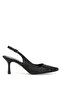 Elit Mst1170Y Women's Classic Heeled Shoes Black - 2