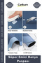 # Non-Slip Base Quick Drying Microfiber 38X58 cm Stylish Modern Super Absorbent Bath Mat - 2