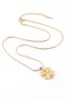 316 L Stainless Steel - Antiallergic - Non-Tarnish Gold Clover Necklace - 2