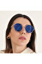 Spenser Blue Mirrored Women's Sunglasses